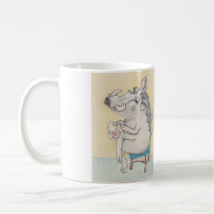 Humalog Warthog gör broderi Kaffemugg