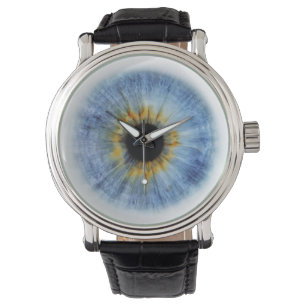 Human Blue eyeball, iWatch Armbandsur