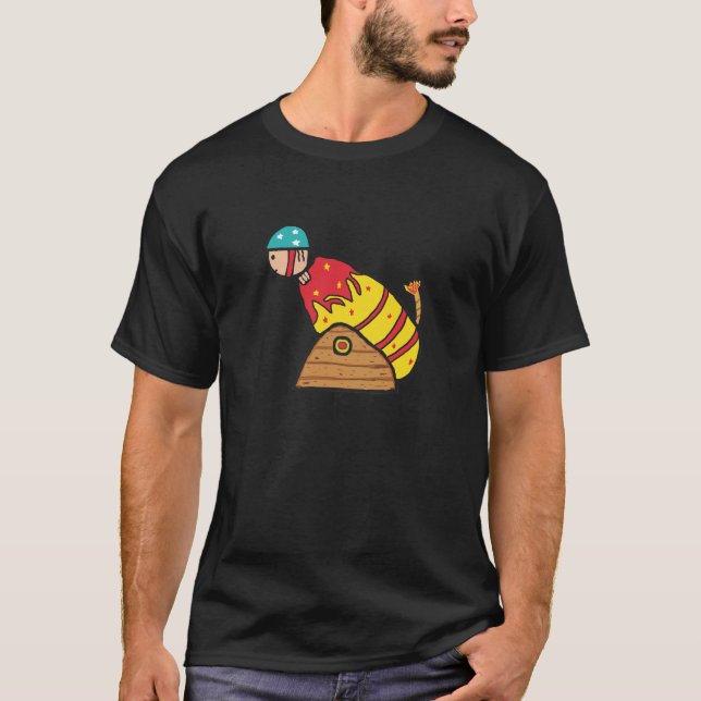 Human Cannonball T Shirt (Framsida)