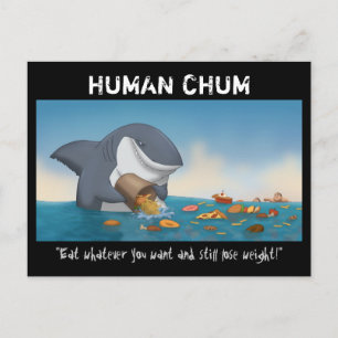 Human Chum Vykort