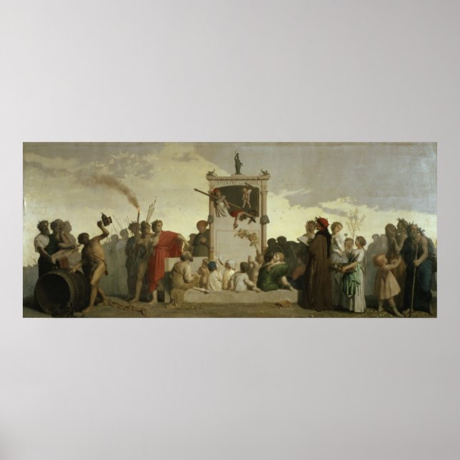 Human Comedy, 1852 Poster (Framsidan)