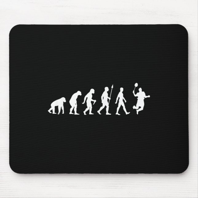 Human Evolution , Badminton Player Version Musmatta (Framsidan)