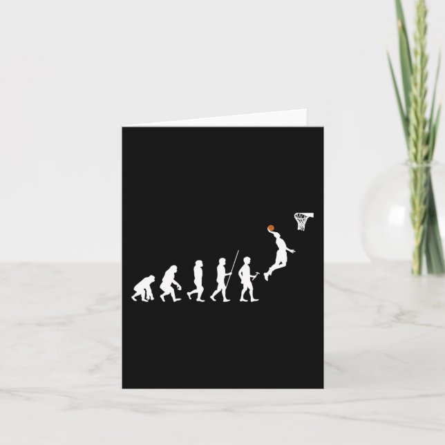 Human Evolution Basketball Kort (Framsida)