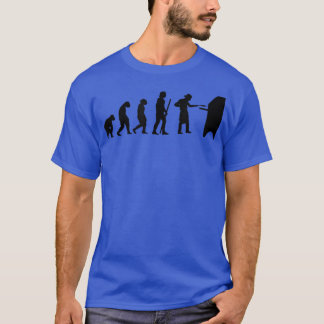 Human Evolution Pizza Delivery Guy Eating Pizza it T Shirt