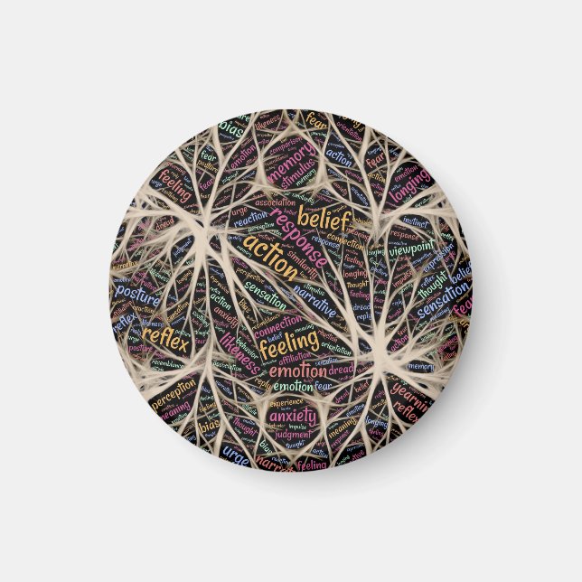 Human Experience inspiration Ord Art Magnet (Framsidan)