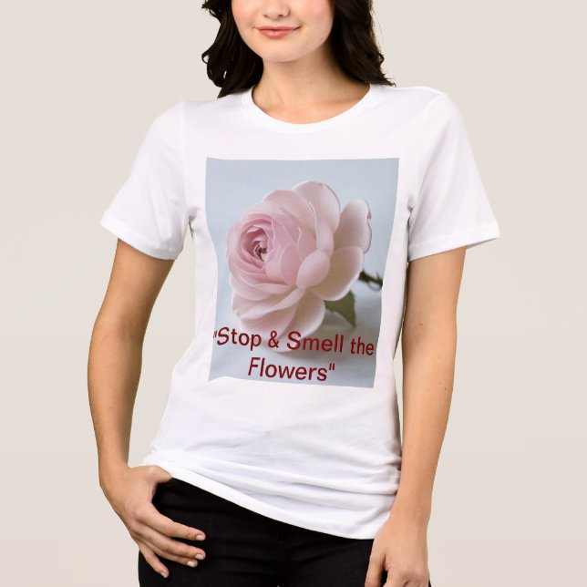 "Human Flower Art T-Shirt" T Shirt (Framsida)