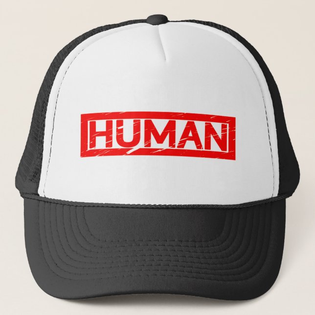 Human Frimärke Keps (Framsida)