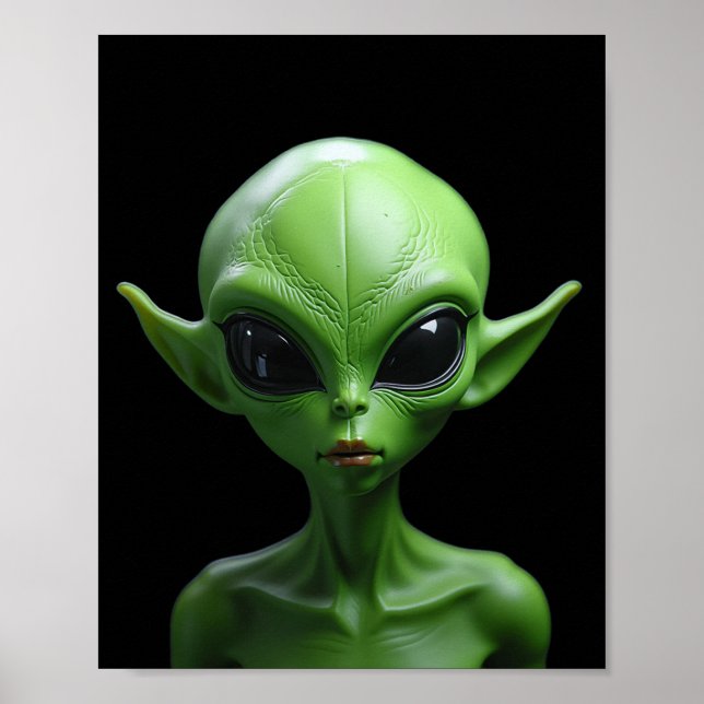 human grönt poster (Framsidan)