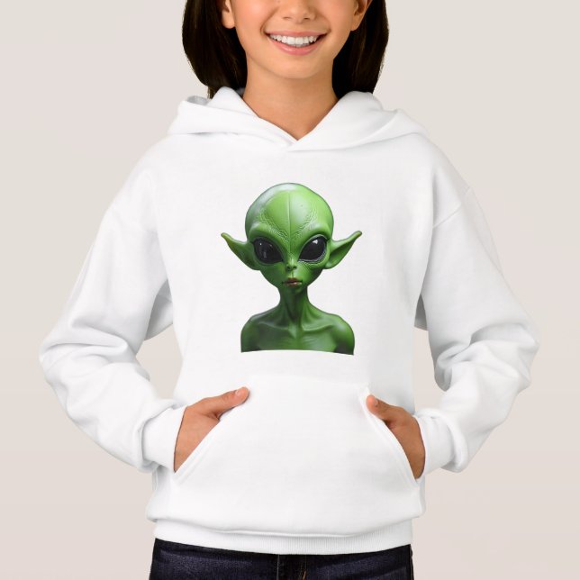 human grönt t shirt (Framsida)