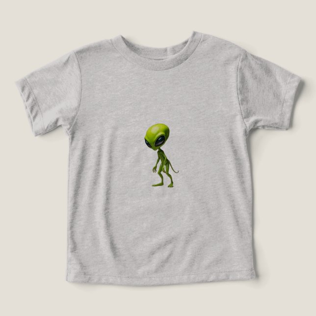 human grönt t shirt (Design Framsida)