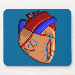 Human Heart iPhone och Electronics Fodral Musmatta