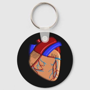Human Heart iPhone och Electronics Fodral Nyckelring