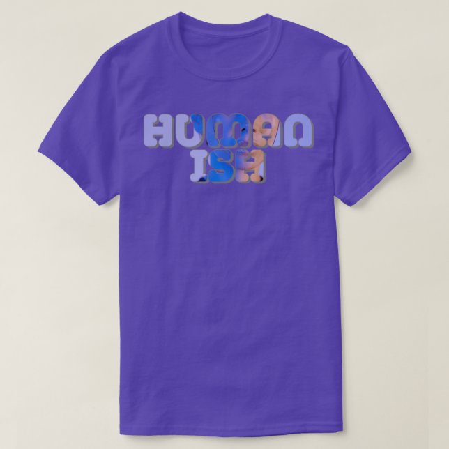 HUMAN ISH T SHIRT (Design framsida)