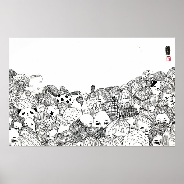 Human Jungle Poster (Framsidan)