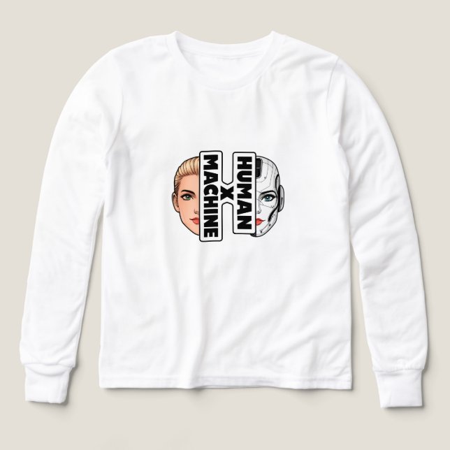 HUMAN × MACHINE T SHIRT (Design framsida)