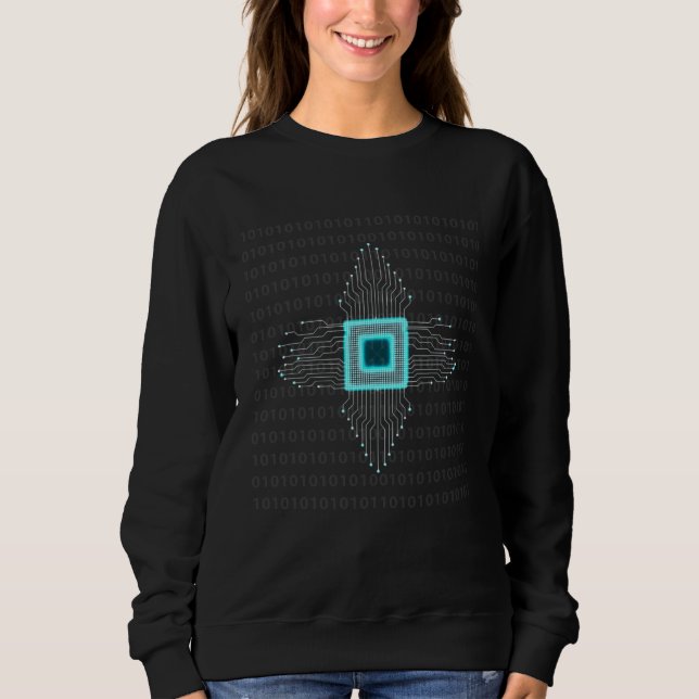 Human Memory Circuit Digital Brain Artificial Inte T Shirt (Framsida)