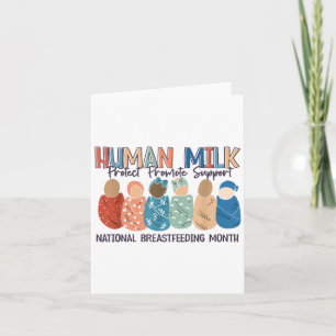 Human Milk Moms Milk S Nationella amningsmånaden Kort