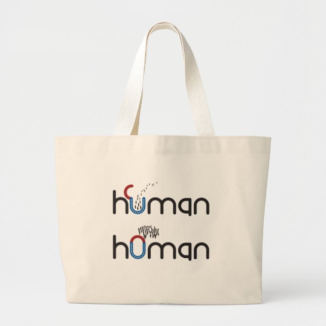 Human mot Homan Jumbo Tygkasse (Framsidan)