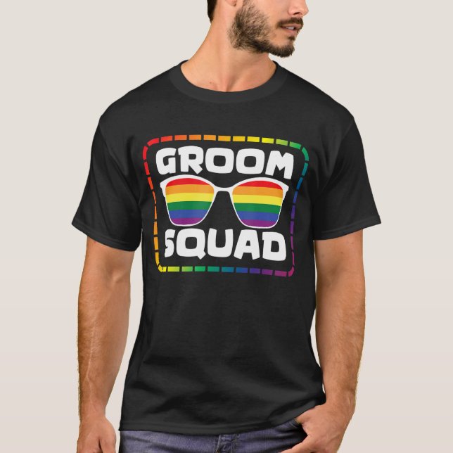 Human Proud Lgbt Queer Equality Bröllop par Gro T Shirt (Framsida)