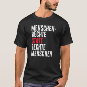 Human rättigheter i stället för höger människor ty t shirt