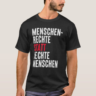 Human rättigheter i stället för höger människor ty t shirt
