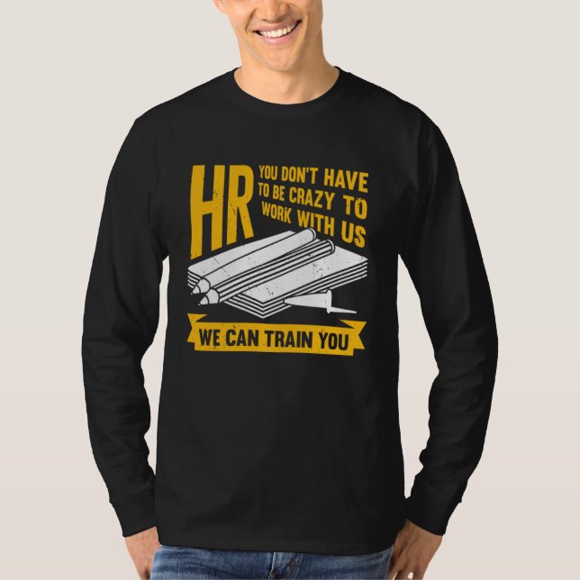 Human Resources for an HR Specialist T Shirt (Framsida)