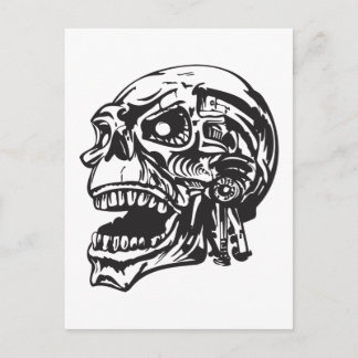 Human Skull 134 Vykort