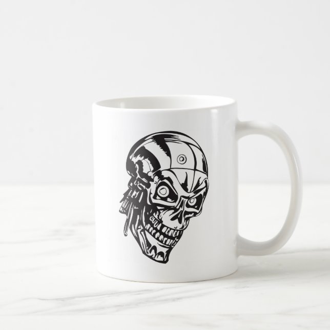 Human Skull 146 Kaffemugg (Höger)