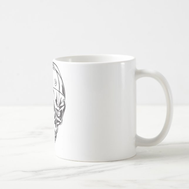 Human Skull 146 Kaffemugg (Höger)