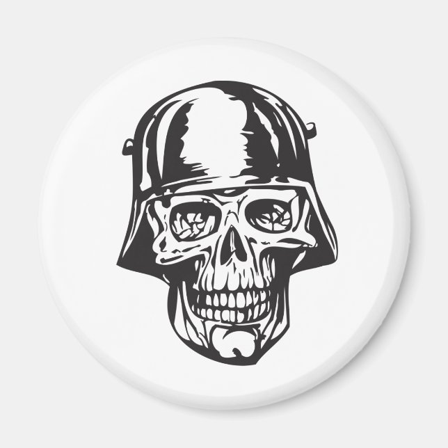 Human Skull 157 Magnet (Framsidan)