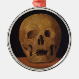 Human Skull (från Mariotto Albertinelli) Julgransprydnad Metall