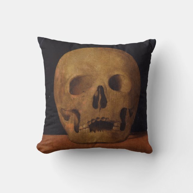 Human Skull (från Mariotto Albertinelli) Kudde (Framsida)