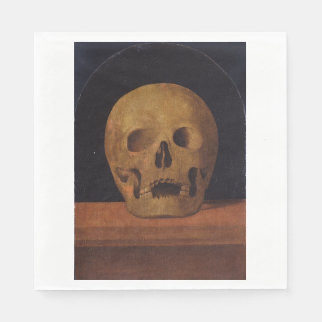 Human Skull (från Mariotto Albertinelli) Pappersservett (Framsidan)