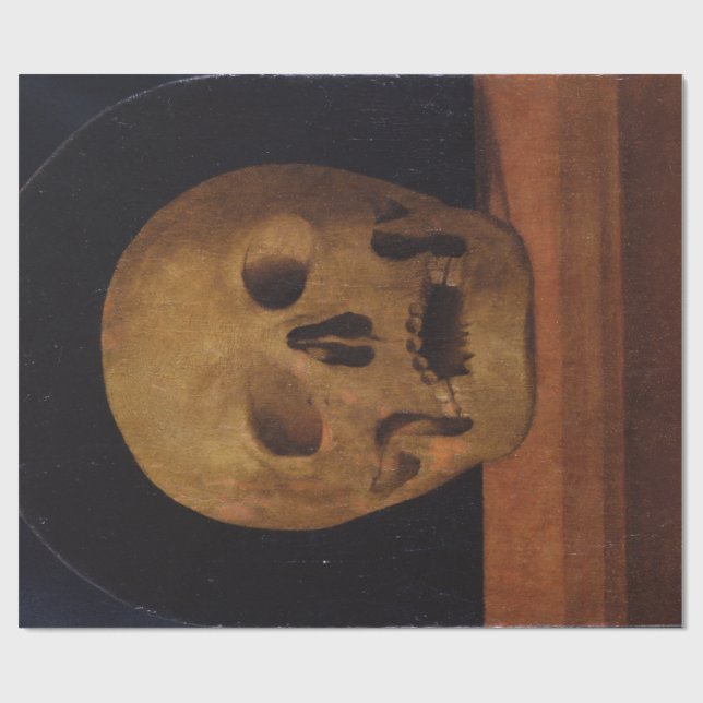 Human Skull (från Mariotto Albertinelli) Presentpapper (Platt)