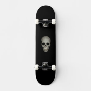 "Human Skull" Mini Skateboard Bräda 18,5 Cm