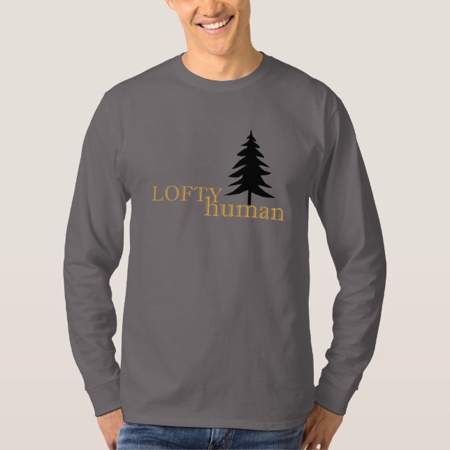 Human Spruce Träd T Shirt (Framsida)