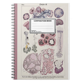 Human Tissue Histology Atlas Notebook Anteckningsbok