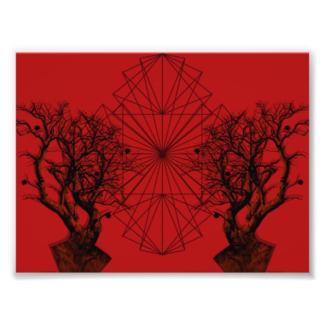 human tree fototryck (Framsidan)