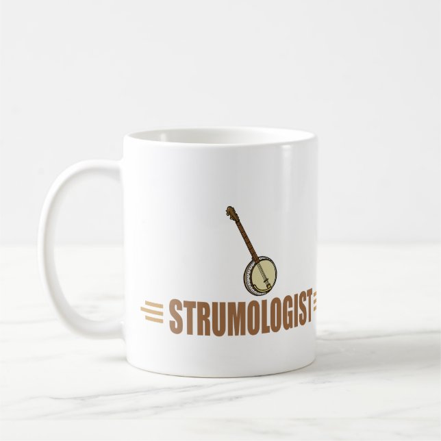 Humana Banjo Player Kaffemugg (Vänster)