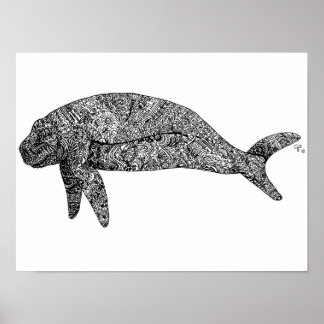 Humanatee Print Poster