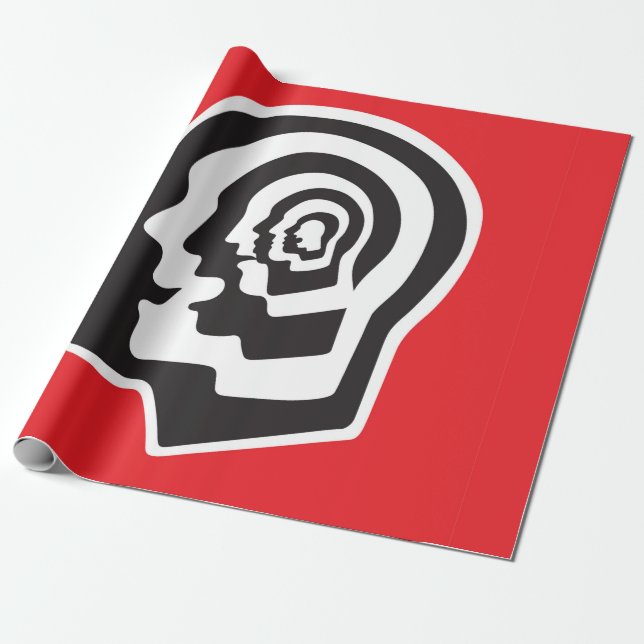 Humanhjärnan , känslor , psykologin - abstrakten s presentpapper (Utrullad)