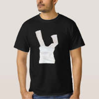 Humanism T-Shirt på uppsidan och nedåt