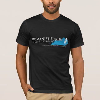 Humanistfora av centralen Kentucky svart T-shirt2 T-shirt