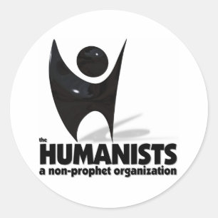 Humanistsna Runt Klistermärke