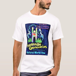 HumanistT-tröja (roligt, den färgrika designen) Tee Shirt