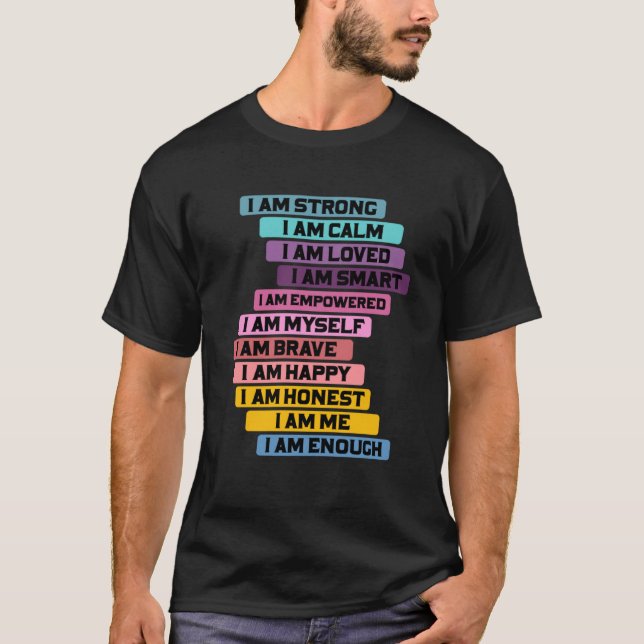 Humanit för självständig motivation t shirt (Framsida)