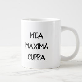 Humanitär latinsk mea Maxima Cuppa Jumbo Mugg