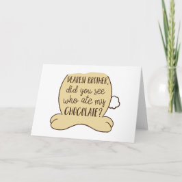 Humanitär Påsk Bunny Quote Helgkort