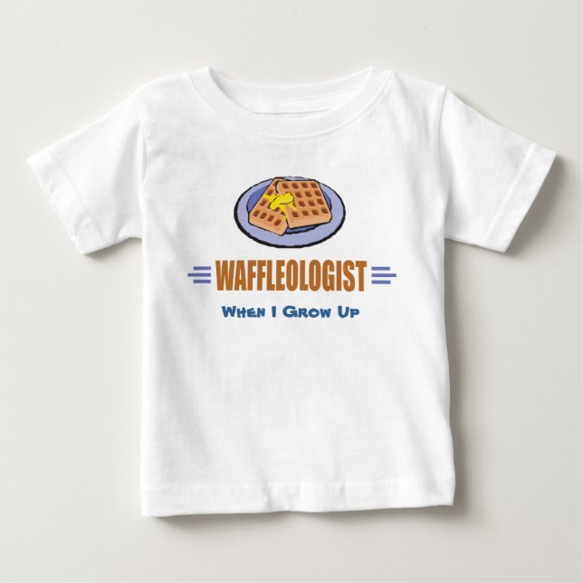 Humanitär våffelscheck t-shirt (Framsida)