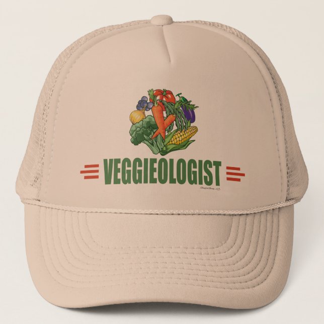 Humanitära vegetarianer truckerkeps (Framsida)